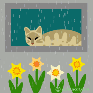 April showers bring May flowers.