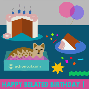Happy Belated Birthday!