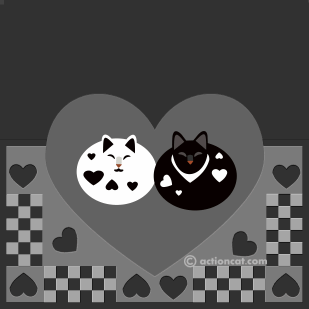 Happy Valentine's Day from your cats!